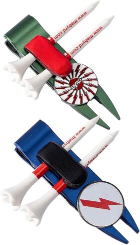 The Byrd Divot Clyp Golf Multitool - Divot Tool & Clip | Organizes Your Tees, Ball Marker & Divot Tool All in One | Essential Golf Gear for Focused Rounds | Golf Accessories for Men (Green) in Saudi Arabia