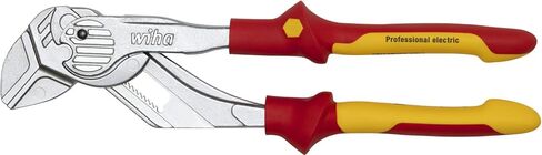 Wiha Professional Electric 44314 Cliers Wrench 250 مم (تعديل بدون ضغط مدبب ، وظيفة السقاطة ، للكهربائيين) in Saudi Arabia