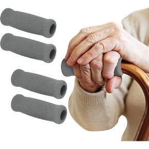 crips crips crips ‌supregregar-مقابض رغوة بديلة غير قابلة للانزلاق للمشي/إزاحة العصي ومقود الدراجات ، 4.5 "x1" x1 "(11.5x2.5x2.5 سم) ، أغطية قبضة ناعمة ودائمة in Kuwait