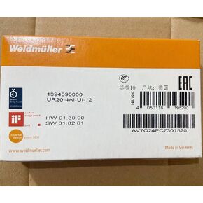 1394390000丨1pc 100% New Remote I/O Module UR20-4AI-UI-12 PLC Module in Saudi Arabia