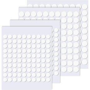 400pcs شريط مزدوج من جانب الحرف 6 مم/10 مم نقطات لاصقة صافية مستديرة دوائر نقطات مقاومة للماء ملصقات نقطة لزجة قابلة للإزالة لمكتب الديكور مهرجان DIY in Kuwait