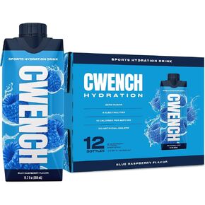 Cwench Hydration Ready To Drink Blue Raspberry 12x16.9oz in Saudi Arabia
