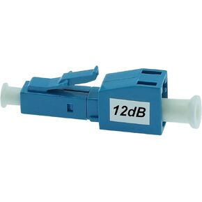 LC/UPC SM التخفيف F-M 12DB بلاستيك أزرق ، 1 حزمة in Kuwait