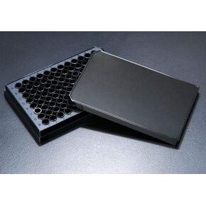 SPL Culture Plate Black 96 Wells Flat Flats TC ، عقيمة مع غطاء (50/حالة) in Saudi Arabia