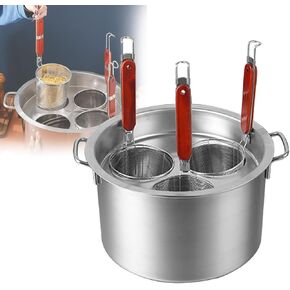 أدخل مجموعة ، وعاء المعكرونة الفولاذ المقاوم للصدأ مع سلة المعكرونة الشبكية للمعكرونة ، والمعكرونة ، والزلابية ، والخضروات in Kuwait