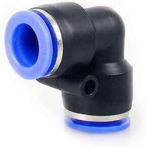 موصل الأنابيب ، موصلات أجزاء الهواء البلاستيكية في قفل موصل الماء قفل 2 الطريق (PV 6MM) in Kuwait