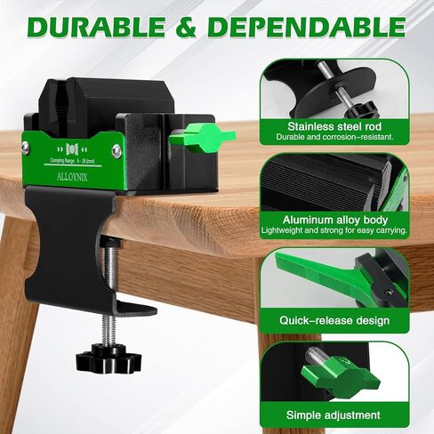 مجموعة Golf Club RELIDERIPTING KIT 2.0 NO DRIRACTION CLAMP مع حماية من المطاط 3 مم والإفراج السريع يناسب مهاوي 6-28 مم لنادي الجولف ， هدايا لاعبي الغولف/أبي/له in Kuwait