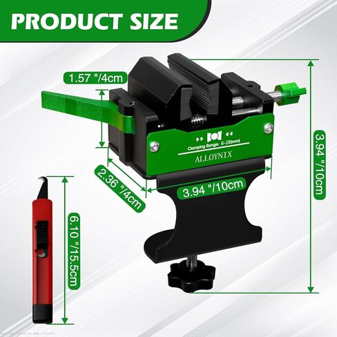 مجموعة Golf Club RELIDERIPTING KIT 2.0 NO DRIRACTION CLAMP مع حماية من المطاط 3 مم والإفراج السريع يناسب مهاوي 6-28 مم لنادي الجولف ， هدايا لاعبي الغولف/أبي/له in Kuwait