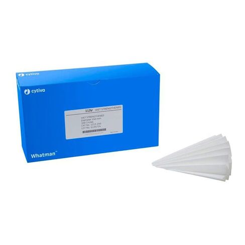 Whatman 1213-500 ورقة مرشح مطوية كمية ، 30 ميكرون ، الصف 113V ، قطر 500 مم (حزمة 100) in Kuwait