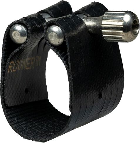 Rovner Ligature & Plastic Cap for Tenor Slim Saxophone - Dark Ligature for Metal Mouthpiece (2M) in Saudi Arabia