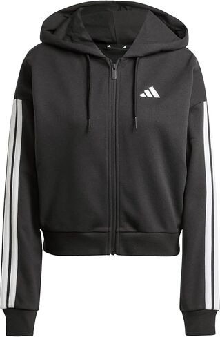 adidas Women's Essentials 3-Stripes French Terry Full-Zip in Saudi Arabia