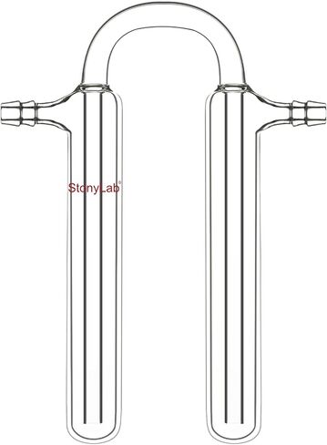 stonylab u glass gas blbler ، reverse flow il propbler bublber adapter with اثنين in Saudi Arabia