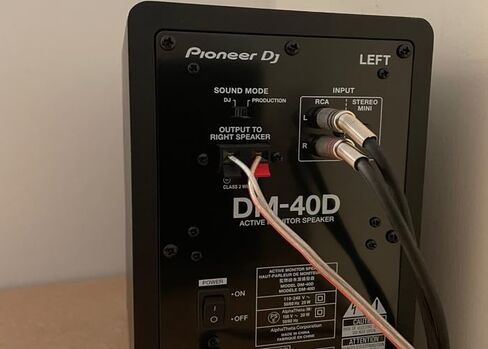 Pioneer DM-40D 4-inch Desktop Active Monitor Speakers (Pair, Black) with Studio Monitor Isolation Pads in Kuwait