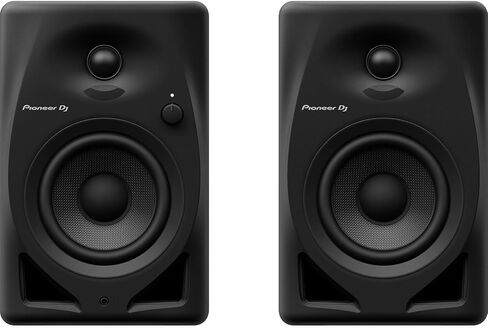 Pioneer DM-40D 4-inch Desktop Active Monitor Speakers (Pair, Black) with Studio Monitor Isolation Pads in Kuwait