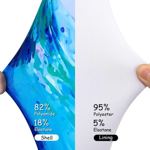 Belovance Girls Swimsuit One Piece Swimwear Adjustable Straps Back Cutout Athletic Sport Kids Tween Bathing Suit 5-14 Years in Kuwait