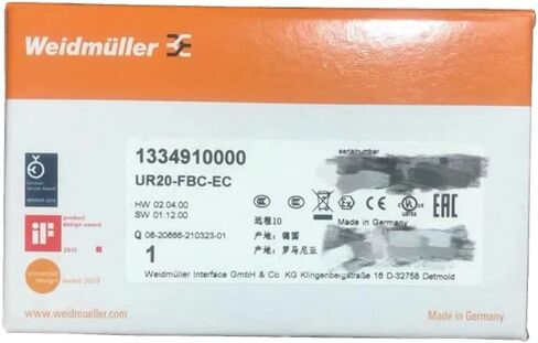 1334910000 丨 1PC 100 ٪ جديد UR20-FBC-EC 1334910000 PLC MODULE TRANSPULE in Saudi Arabia