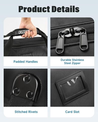 أكياس سفر الجولف في Findway ، وحالة سفر حقيبة الجولف لشركات الطيران مع عجلات ، و 1680 د في أوكسفورد الثقيلة و ABS قمة الحالة الصلبة ، والوزن الخفيف والقابلة للطي in Kuwait