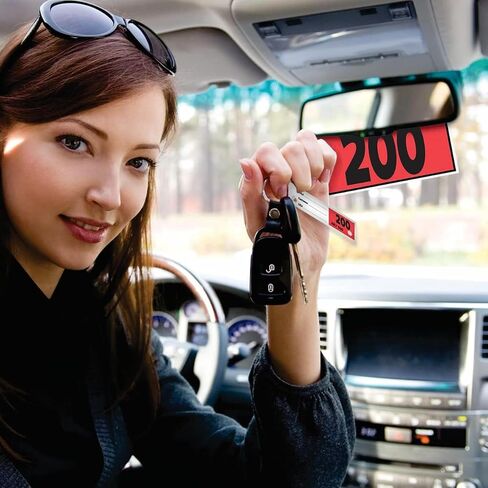 Versa-Tags 100 Car Dealer Service Hang Tags Service Dispatch Numbers, Repair Department Numbered Key Tags for Mechanic Body Shop in Saudi Arabia