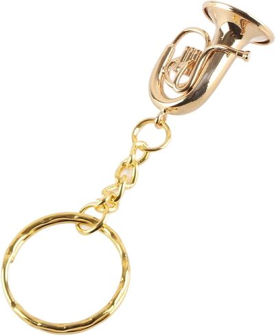 أداة Mini Tuba ، سلسلة مفاتيح Tuba Brass ، سلسلة مفاتيح موسيقية مفصلة للغاية مع قفل السلامة ، هدية للتخرج ، عيد ميلاد ، عيد الميلاد ، احمل شغفك في كل مكان in Saudi Arabia