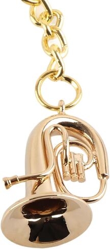 أداة Mini Tuba ، سلسلة مفاتيح Tuba Brass ، سلسلة مفاتيح موسيقية مفصلة للغاية مع قفل السلامة ، هدية للتخرج ، عيد ميلاد ، عيد الميلاد ، احمل شغفك في كل مكان in Saudi Arabia