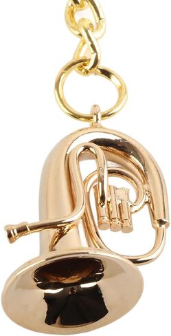 أداة Mini Tuba ، سلسلة مفاتيح Tuba Brass ، سلسلة مفاتيح موسيقية مفصلة للغاية مع قفل السلامة ، هدية للتخرج ، عيد ميلاد ، عيد الميلاد ، احمل شغفك في كل مكان in Saudi Arabia