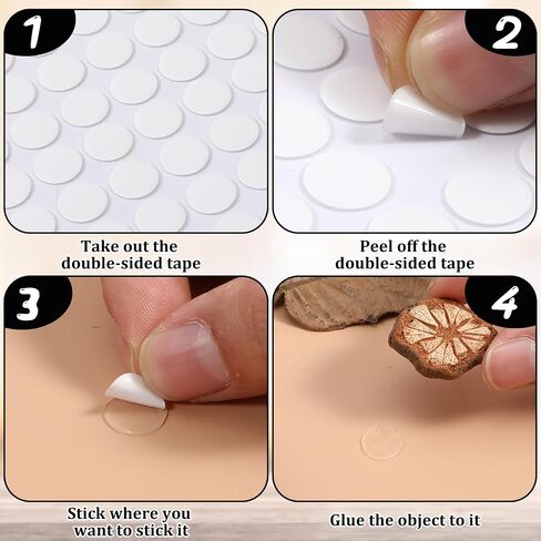 400pcs شريط مزدوج من جانب الحرف 6 مم/10 مم نقطات لاصقة صافية مستديرة دوائر نقطات مقاومة للماء ملصقات نقطة لزجة قابلة للإزالة لمكتب الديكور مهرجان DIY in Kuwait