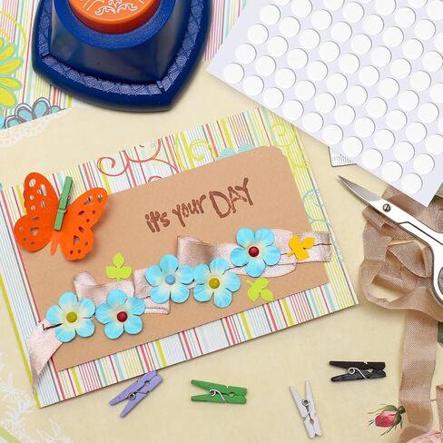 400pcs شريط مزدوج من جانب الحرف 6 مم/10 مم نقطات لاصقة صافية مستديرة دوائر نقطات مقاومة للماء ملصقات نقطة لزجة قابلة للإزالة لمكتب الديكور مهرجان DIY in Kuwait
