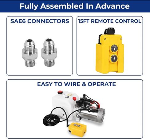 Hydraulic Pump 4 Gallon Hydraulic Power Unit 220V 2HP 2850rpm Hydraulic Car Lift Pump in Saudi Arabia
