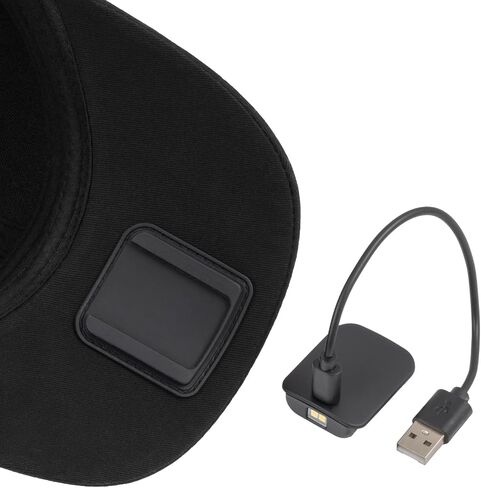 LED HAT Light - PowerCap Baseball Cap مع LED مضمّن - LED CAP Light مع المصباح الساطع وتصنيف IPX4 in Saudi Arabia