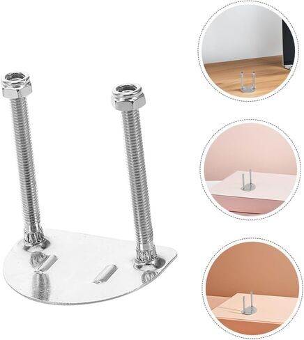 Popetpop 4pcs صفيحة قوس أسطوانة من الفولاذ المقاوم للصدأ مع امتصاص الصدمات للتزلج على أجهزة التزلج على التزلج على التزلج على الاستقرار والمرونة in Saudi Arabia