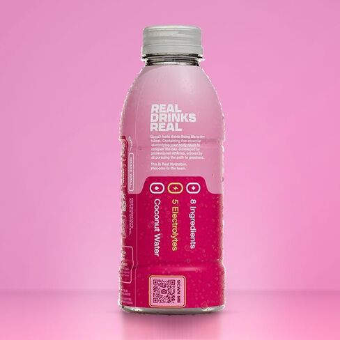 COCO5 النكهة النكهة الكرز الرياضية COCO5 | 100 ٪ طبيعي | 50 ٪ أقل السكر | لا شيء مصطنع | غير GMO | الخالية من الغلوتين | تم تطويره من قبل المدربين المحترفين للرياضيين المحترفين | 16.9 أوقية (حزمة - 12) in Saudi Arabia