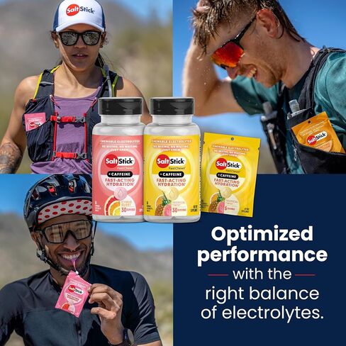 Saltstick Electrolete Fastchews - 120 Lemon Lime Lime Cleptes - أقراص الملح للركض والترطيب ، مضغ المنحل بالكهرباء - 120 COUNT in Saudi Arabia
