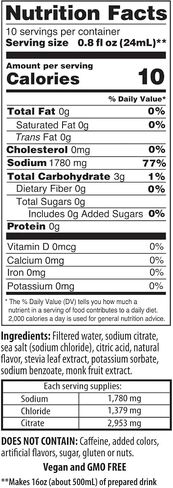 The Right Stuff electrolyte drink concentrate - 10-pouch box - Strawberry Lemonade in Kuwait