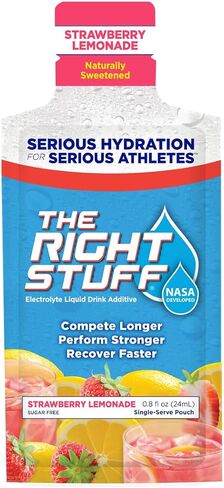 The Right Stuff electrolyte drink concentrate - 10-pouch box - Strawberry Lemonade in Kuwait