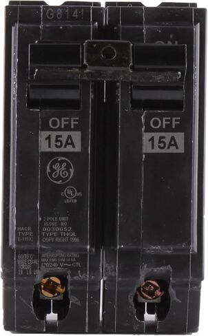 GE THQL2115 ؛ 2P15A 120/240 PLG-in CB in Saudi Arabia