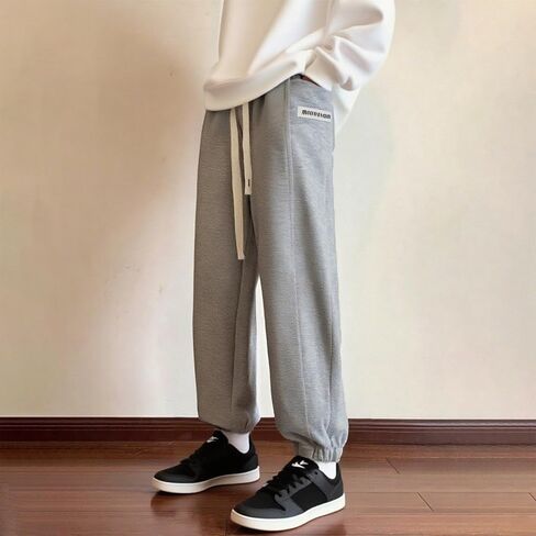 Girls' Boys Sweatpants Casual Baggy Joggers Kids Athletic Cinch Bottom Pants with Pockets & Drawstring in Kuwait