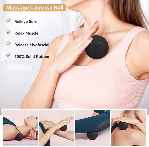 HASHMUST Pilates Ring Kit 12 PCS for Women, Home Workout Equipment with Magic Circle, Mini Exercise Ball, Resistance Bands, Massage Lacrosse, Yoga Strap, Full-Body Fitness Set for Toning & Gift in Saudi Arabia