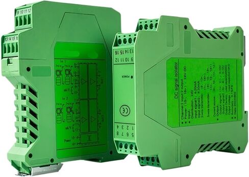0-5V Analog DC Signal Isolation 4-20mA 0-10V 0-20mA 1-5V DC24V AC220V Signal Splitter 1 in 2 Out(1 Input 4 Output,Input 4-20MA_DC24V Power Supply_1-5V) in Kuwait