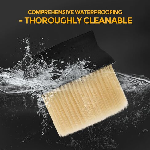 Car Interior Detailing Brush - Soft Bristle Car Interior Cleaning Brush with Handle, Auto Detailing Brushes Dusting Car Accessories for Dashboard, AC Vents, Leather, Keyboard, Scratch-Free in Saudi Arabia