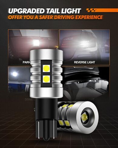 SEALIGHT 7443 LED Bulb White, Super Bright 7441 7444 T20 992 W21W LED Bulb for Backup Reverse Tail Brake Parking Lights, Pack of 2 in Saudi Arabia