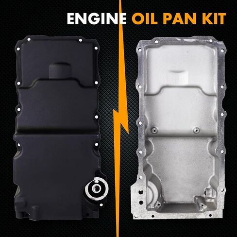 302-2 81073 LS SWAP RETROFIT OIL OIL PAN KIT ALECTINAM ALUMINIM متوافق مع Chevy Ventura Omega Camaro Nova F-Body G-Body 1964-1992 LS1 LS2 LS3 LS6 5.3L 5.7L 6.0L 6.5L V8 محركات in Kuwait