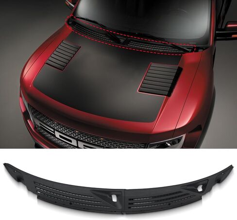 Jaronx Compatible with Ford F150 Wiper Cowl Replacement 2015-2020, Windshield Wiper Cowl Panel Cover Vent Grill Compatible with Ford F150 FL3Z15022A69A FL3Z25022A69B (Left & Right) in Saudi Arabia