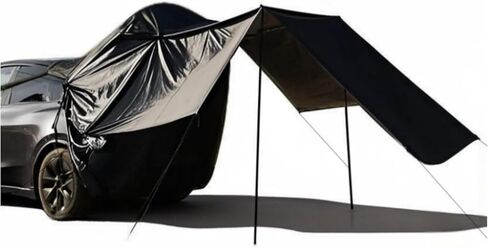 Car Camping Tailgate Mesh Screen for SUV, Mini Van, Great for Ventilation and Mosquito Prevention Car Camping Accessories in Saudi Arabia