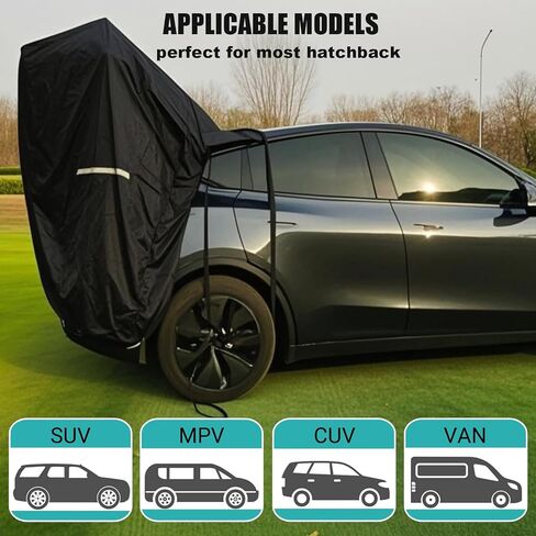 Car Camping Tailgate Mesh Screen for SUV, Mini Van, Great for Ventilation and Mosquito Prevention Car Camping Accessories in Saudi Arabia