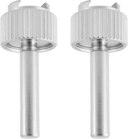 2pcs 4mm Diameter Dial Test Indicator Stems with Knurled Clamp Ring in Saudi Arabia