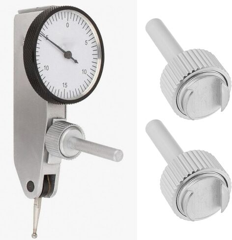 2pcs 4mm Diameter Dial Test Indicator Stems with Knurled Clamp Ring in Saudi Arabia