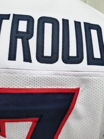 عامة مخصصة مخصصة CJ Stroud Youth White Jersey حجم الشباب in Saudi Arabia