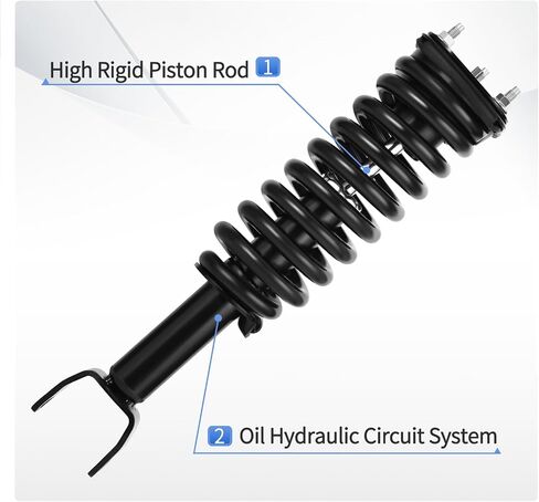 YITAMOTOR Front Complete Strut Quick Struts Shocks and Coil Spring Assembly Compatible with 2011-2014 Hyundai Sonata, 2012-2015 KIA Optima in Saudi Arabia