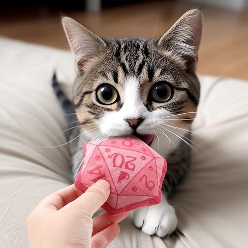 CiyvoLyeen Swabs Catnip Toys Set of 6 Soft Plush Cat Kicker Toys Interactive Kitty Kick Sticks for Cat Lovers Gift Sturdy Cat Teething Chew Toy for Cat in Kuwait