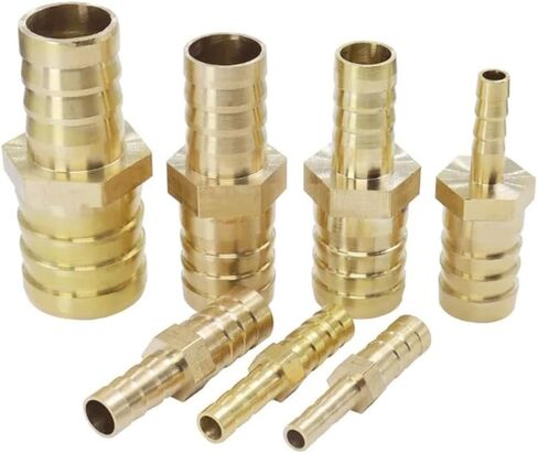 موصل الأنابيب ، 1pcs مخفضات الموصل المستقيم باغودا خرطوم مفصل Barb ، لموصلات خرطوم الحديقة المنزلية (10 مم 8 ملم) in Kuwait